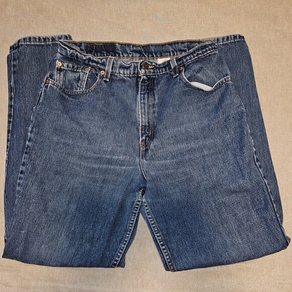 Levi’s 550 Relaxed Fit Tapered Leg Jeans | Size 12 Regular | Classic Blue Denim - Picture 1 of 3